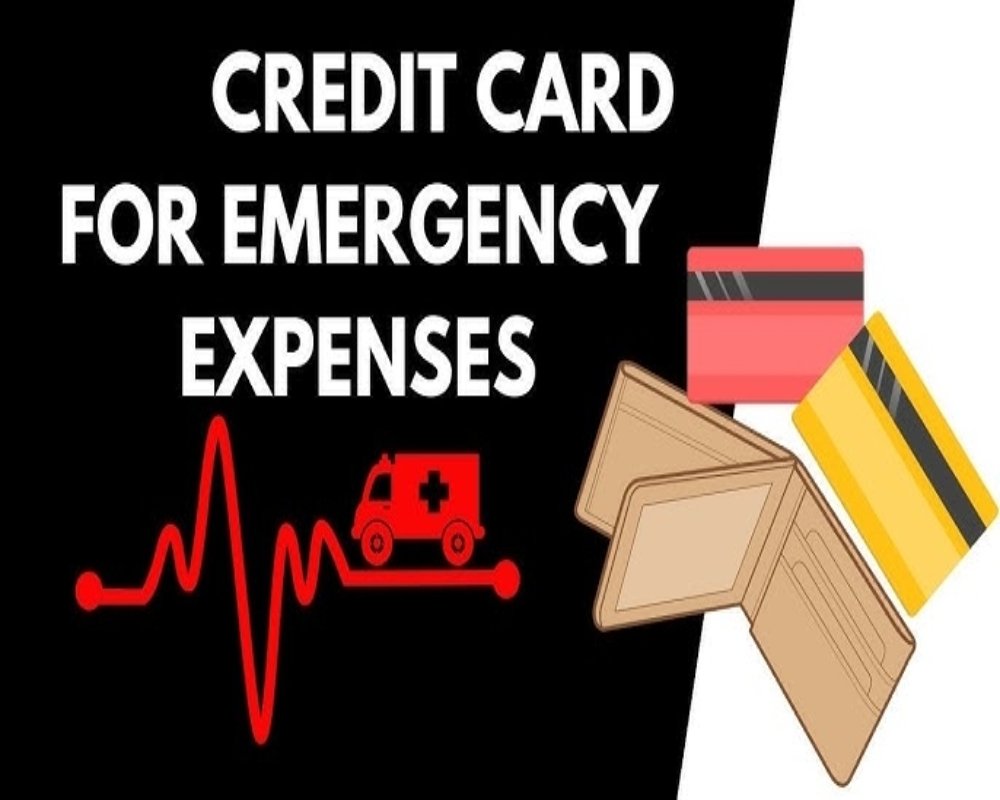 Establish the benefits of using credit cards for emergency expenses.