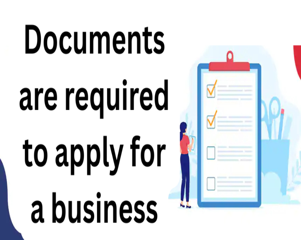 What documents are required to apply for a business card?