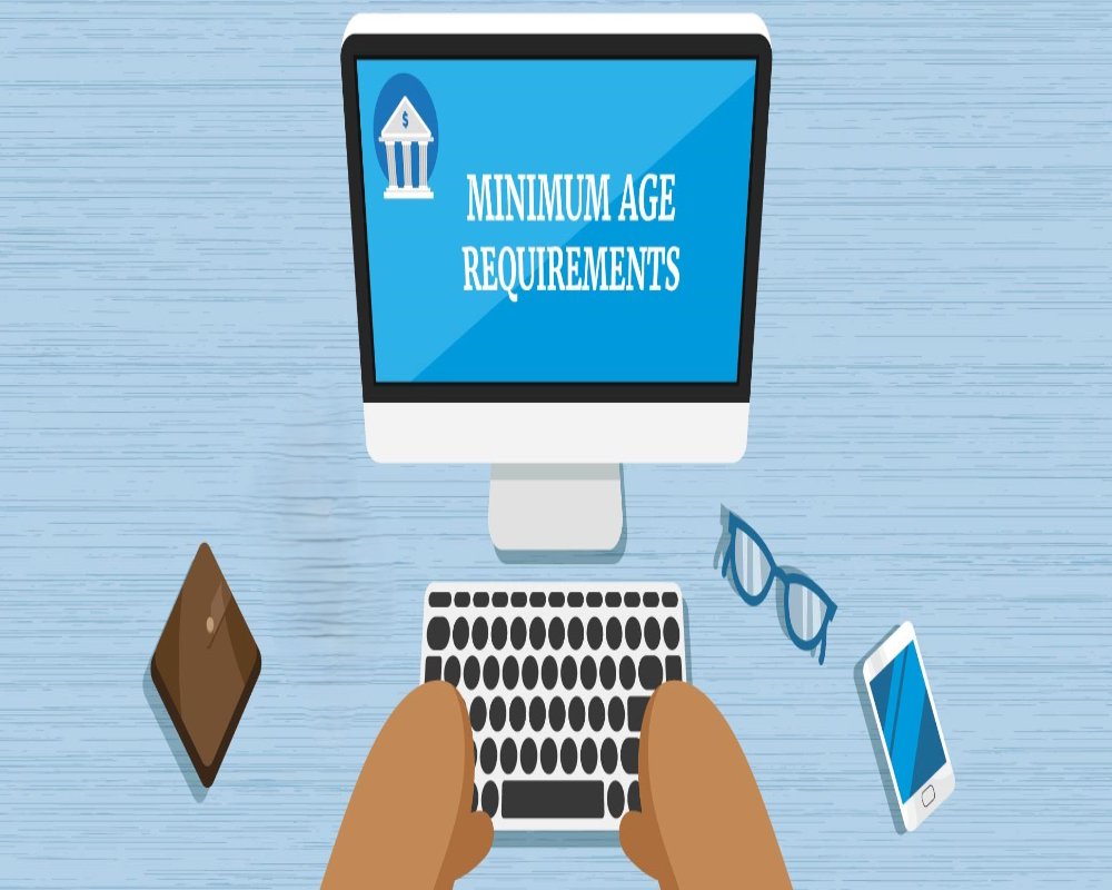 What is the minimum age at which a minor can have a bank account?